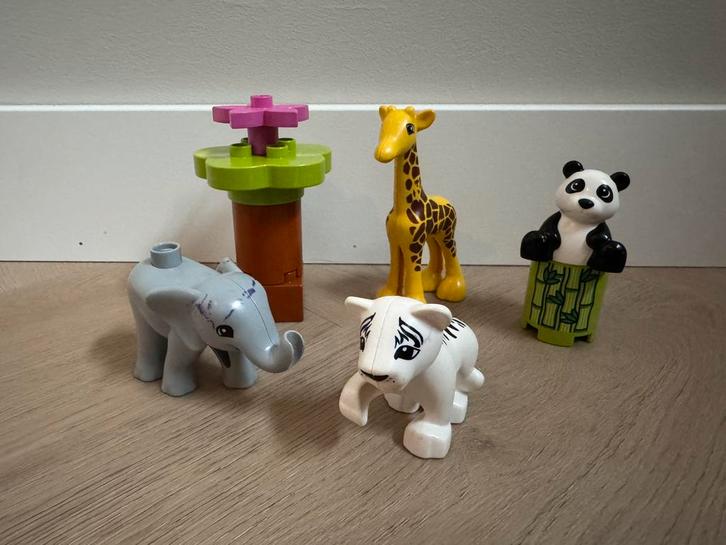 Duplo 10904 - Babydieren, Kinderen en Baby's, Speelgoed | Duplo en Lego, Zo goed als nieuw, Duplo, Complete set, Ophalen of Verzenden
