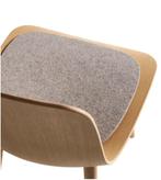 Kvik - Eetkamerstoel light oak, grijs kussen - 50% korting, Ophalen, Kvik, Overige kleuren, Woerden@woerden.kvik.nl