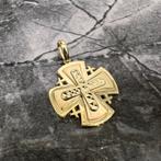 14 karaat gouden kettinghanger kruis nieuw, Sieraden, Tassen en Uiterlijk, Kettinghangers, Ophalen of Verzenden, Zo goed als nieuw