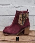 Yokono - Prachtig leren enkellaarsjes maat 36 - Nieuw, Kleding | Dames, Schoenen, Lage of Enkellaarzen, Nieuw, Ophalen of Verzenden