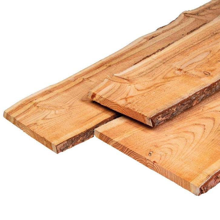 Douglas schaaldelen ongedroogd 400 cm 4 meter, Doe-het-zelf en Verbouw, Hout en Planken, Zo goed als nieuw, Plank, Overige houtsoorten