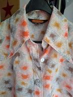Vintage dames blouse Jaren 70 maat M/L, Ophalen of Verzenden, Zo goed als nieuw, Maat 38/40 (M)