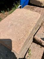 Gratis trommelstenen 20x30x6 terra cotta bont, Tuin en Terras, Tegels en Klinkers, Ophalen, Klinkers, Zo goed als nieuw, 10 m² of meer