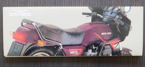 Mooie folder Moto Guzzi SP II - 1984 (Italiaans), Motoren, Handleidingen en Instructieboekjes, Moto Guzzi, Verzenden