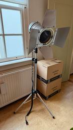 Studio-look Lamp op Poot - Verstelbaar, Ophalen, Gebruikt, Minder dan 100 cm