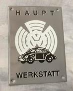 Emaille bordje volkswagen werkstatt, Antiek en Kunst, Ophalen of Verzenden