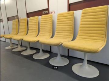 vintage space age draaistoelen Lübke Indes 1972 beschikbaar voor biedingen