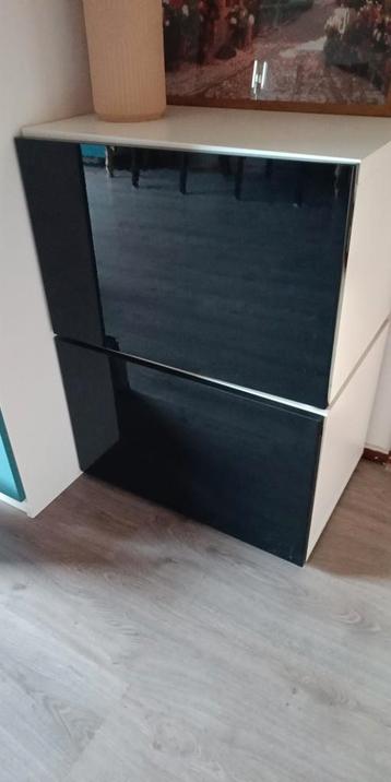 Besta kast - 4 stuks, zwart of donkergrijs 