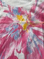Langer wit shirt met kleurrijke bloem, Esprit XL, Wit, Maat 46/48 (XL) of groter, Ophalen of Verzenden, Zo goed als nieuw
