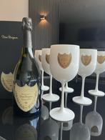 Witte kunststof plastic Wijn Champagne glazen Dom Perignon, Ophalen of Verzenden, Nieuw, Overige typen