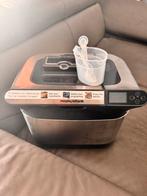 Luxe broodbakmachine rvs, Witgoed en Apparatuur, Broodbakmachines, Ophalen of Verzenden, Zo goed als nieuw, Met timer, Warmhoudfunctie