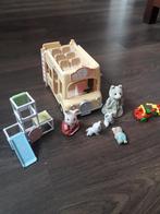 Sylvanian families.  Bus en speeltoestel., Toebehoren, Ophalen of Verzenden, Zo goed als nieuw