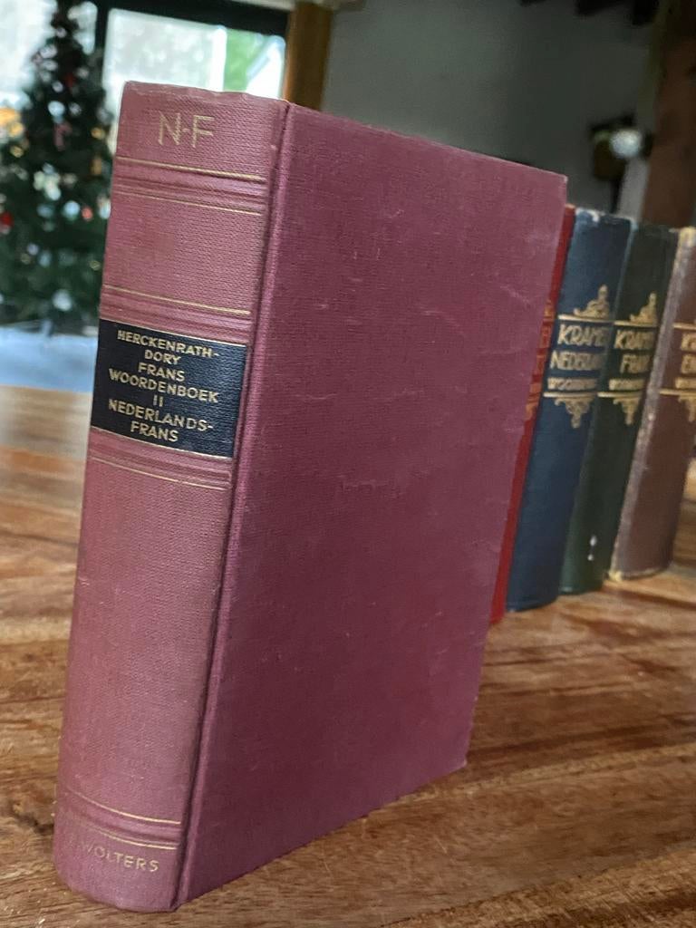 Antiek Frans-Nederlands woordenboek Herckenrath-Dory, Ophalen of Verzenden, Gelezen, Algemeen, Los deel