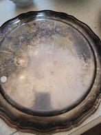 Oud verzilverd dienblad, Huis en Inrichting, Woonaccessoires | Dienbladen, Heikant 21 Kaatsheuvel, Ophalen of Verzenden, Zo goed als nieuw