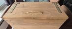 Steigerhouten OpbergKist met Touwhandvaten, Ophalen, Gebruikt, 50 tot 100 cm, Grenenhout