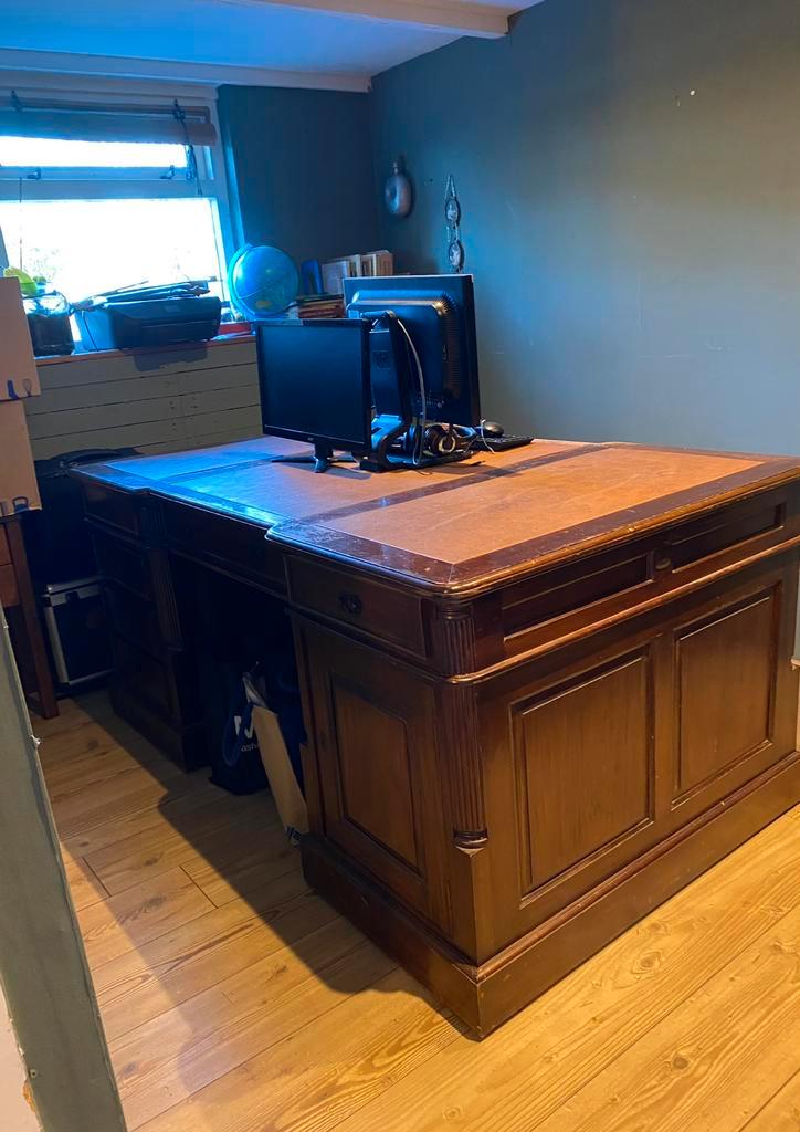 Engels bureau, Huis en Inrichting, Bureaus, Gebruikt, Bureau, Ophalen