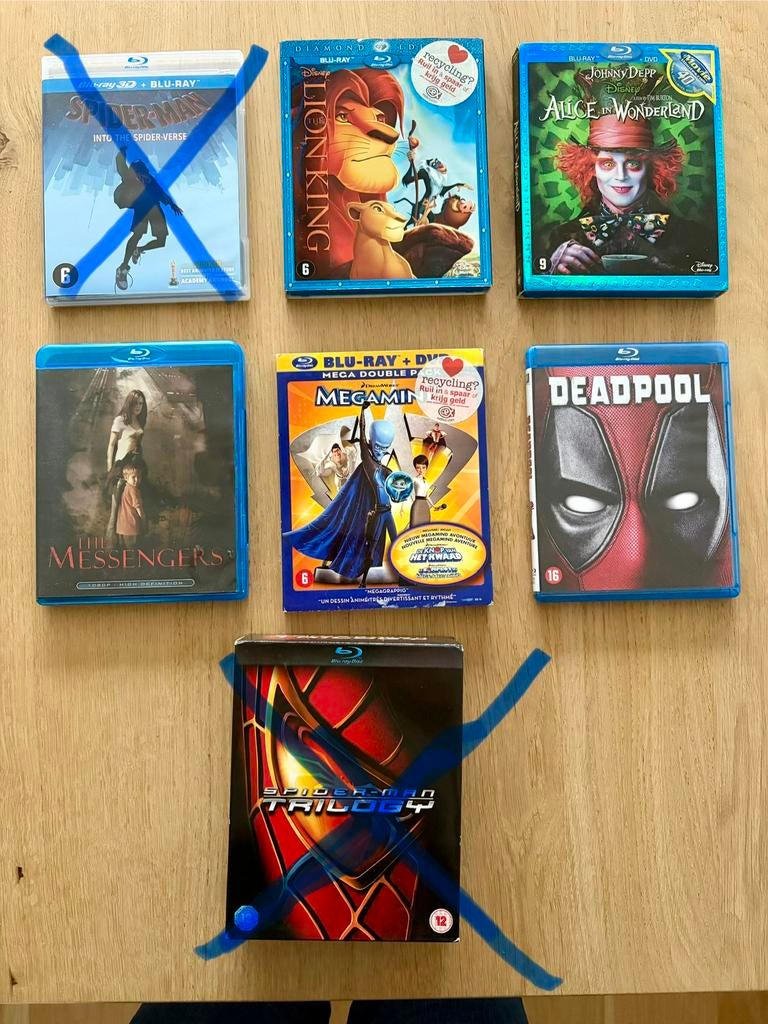Blu-ray Collectie - Actie, Avontuur, Kinderfilms, Ophalen of Verzenden, Zo goed als nieuw, Actie