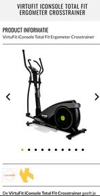Virtufit total fit  icontrol ergometer crosstrainer, Ophalen, Zo goed als nieuw, Metaal, Crosstrainer