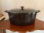 Ernesto gietijzer grote  ovale braadpan zwart nieuw, Huis en Inrichting, Keuken | Potten en Pannen, Ophalen of Verzenden, Nieuw