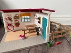Schleich Zadelkamer met Stal - Complete Set, Ophalen of Verzenden, Zo goed als nieuw, Toebehoren