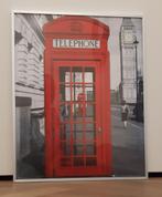 Prachtige poster incl lijst z.g.a.n. Londen bijna gratis, Huis en Inrichting, Ophalen, Minder dan 50 cm, 50 tot 75 cm, Zo goed als nieuw