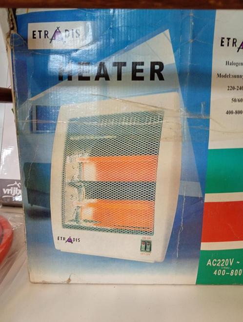 Heater 400-800 watt 220-240 volt, Caravans en Kamperen, Caravan accessoires, Gebruikt, Ophalen of Verzenden