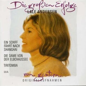 Lale Anderesen - Die Grossen Erfolge  Originele CD Nieuw, On