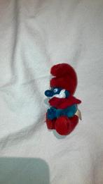 Knijpbeestje grote smurf peyo, Verzamelen, Smurfen, Ophalen of Verzenden, Gebruikt, Grote Smurf, Poppetje, Figuurtje of Knuffel