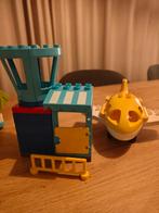 Duplo Vliegtuig Set met Verkeerstoren, Ophalen of Verzenden, Gebruikt, Complete set, Duplo