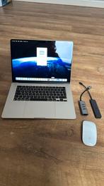 Macbook Air 15 inch, M2, 2023, Computers en Software, Apple Macbooks, Ophalen of Verzenden, Zo goed als nieuw, 15 inch, MacBook Air