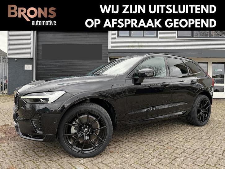 Volvo XC60 2.0 T8 Plug-in hybrid AWD Plus Black Edition Pano, Auto's, Volvo, Bedrijf, Te koop, XC60, 360° camera, 4x4, ABS, Achteruitrijcamera