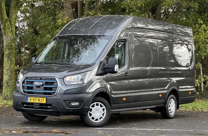 Ford E-Transit 425 L4H3 Trend 68kWh (Wit Wrappen mogelijk!), Auto's, Bestelauto's, Bedrijf, ABS, Airbags, Airconditioning, Android Auto
