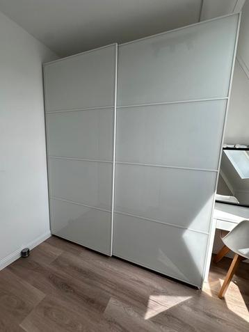 Losse IKEA Pax schuifdeuren hoogglans wit