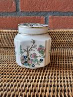Prachtige porseleinen thee voorraad potje., Ophalen of Verzenden