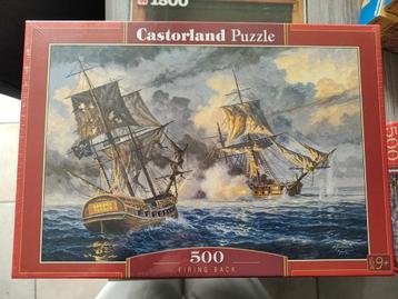 Castorland puzzel 500 stukjes Firing Back NIEUW beschikbaar voor biedingen