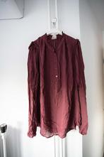 Bordeauxrode blouse Nolita maat M, als nieuw, Nolita, Maat 38/40 (M), Ophalen of Verzenden, Zo goed als nieuw