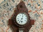 Antieke Wandklok met Barometer & Thermometer, Ophalen