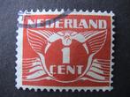 plaatfout 170 , gestempeld., T/m 1940, Verzenden, Gestempeld