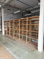 Stellingen legbord houten Almawood stellingkast magazijnstel, Huis en Inrichting, Ophalen, Zo goed als nieuw