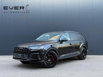 Audi Q7 55 TFSI E 381PK, SQ7/Sport, Quattro, Black/Optiek, L beschikbaar voor biedingen