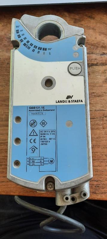 Landis en staefa gbb131.1E luchtklepaandrijving 3-punts, 24 beschikbaar voor biedingen
