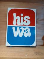 Vintage Emaille Bord Hiswa - Bieden!, Ophalen of Verzenden