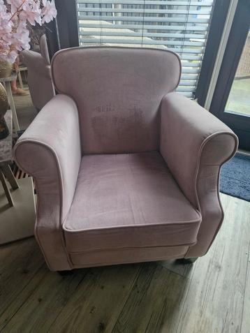 Zeer mooie Rofra home fauteuil roze
