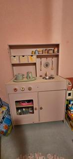 Little Dutch Keukentje met Theeservies, Kinderen en Baby's, Ophalen of Verzenden, Zo goed als nieuw, Hout, Speelkeuken