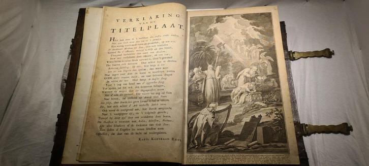 Statenbijbel Nicolaas Goetzee W.A bachiene, Antiek en Kunst, Antiek | Boeken en Bijbels, Ophalen of Verzenden