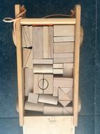 Houten blokkenkar, Ophalen of Verzenden