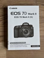 Canon EOS 7D Mark II Handleiding, Ophalen of Verzenden, Gelezen, Fotografen