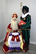 Sinterklaas kostuum - compleet- luxe TV uitvoering, Diversen, Sinterklaas, Ophalen of Verzenden, Zo goed als nieuw