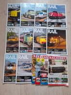 Tijdschriften Railmagazine 2011 en Railhobby, Ophalen of Verzenden, Zo goed als nieuw, Trein, Boek of Tijdschrift