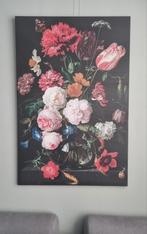 Mooi canvas bloemenschilderij van Jan Davidz. de Heem, Ophalen, Zo goed als nieuw